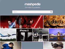 Tablet Screenshot of mashpedia.com